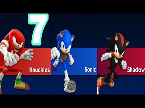 SONIC DASH 2 - KNUCKLES VS SONIC VS SHADOW GAMEPLAY WALKTHROUGH PART 7