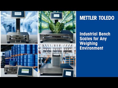 Industrial Bench Scales for Any Weighing Environment