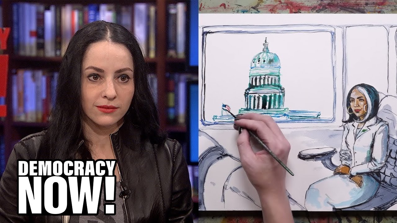 How Molly Crabapple painted a vision of AOC’s Green New Deal