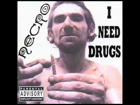 NECRO - "BURN THE GROOVE TO DEATH" (off the Album I NEED DRUGS)