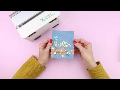 Simple DIY Card made with the Xyron® Creative Station Lite