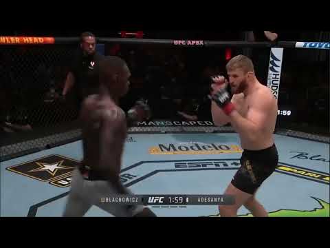 Jan Blachowicz vs Israel Adesanya best moments