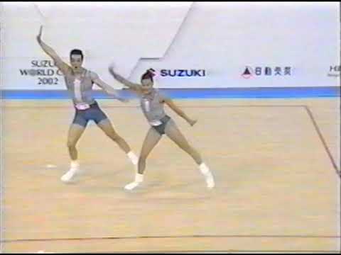 Olga Cardoso, Roberson Magalhaes (Brasil) - 2002 Suzuki World Cup