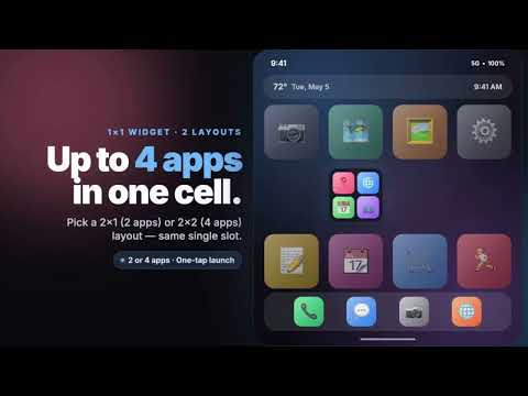 GriDock - Save Screen Space