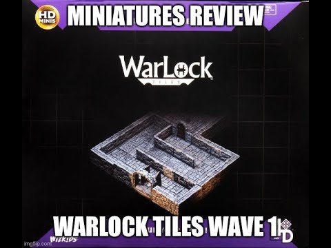 Warlock Tiles Products Review - Wizkids Prepainted Terrain