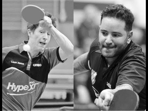 HEM 2019 Finale Leon Abich - Patrick Khazaeli Tischtennis