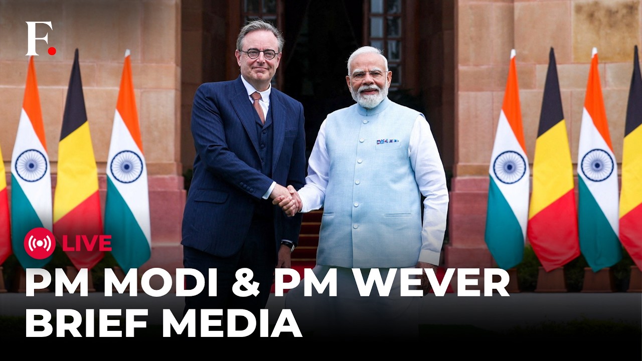 MODI LIVE: PM India, Belgium Deepen Ties as Modi Meets PM Bart De Wever | India-Belgium Relations
