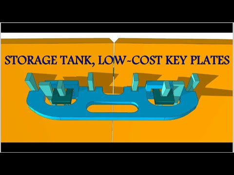 API 650 How to make a Low cost KEYPLATE for storage tank fabrication and erection TUTORIAL