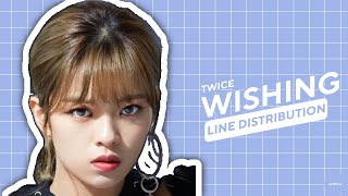 TWICE - WISHING (LINE DISTRIBUTION)