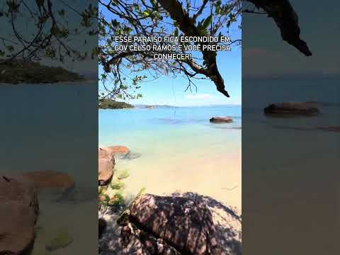 Praia da Aroeira em Governador Celso Ramos