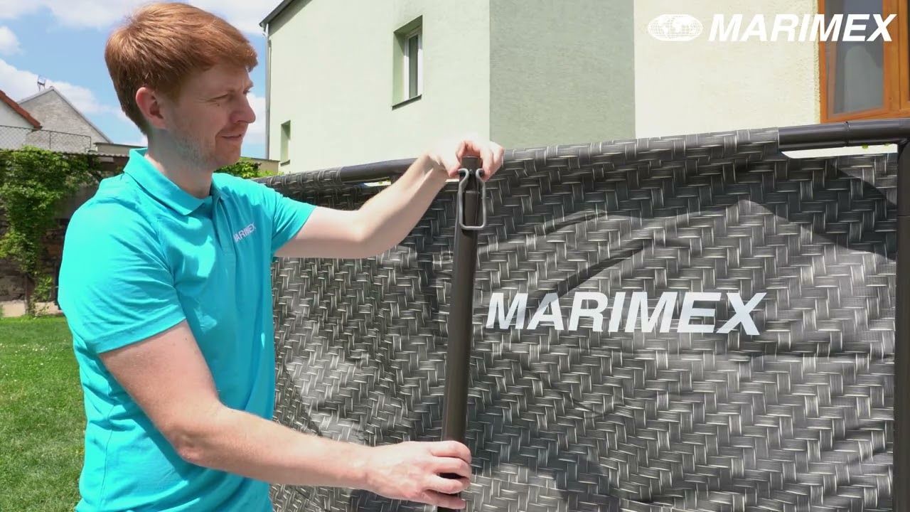 Bazén Marimex Florida 3,66x1,22 m bez príslušenstva - motív KAMEŇ