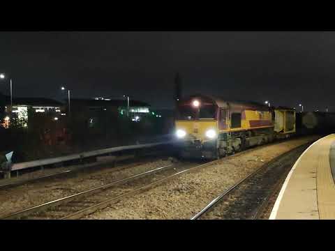 1853 2N42 158848 Newcastle to Nunthorpe and 1 tone 1856 6V02 66075 Tees NY to Margam T.C at Thornaby