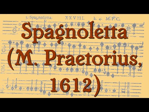 Spagnoletta (Praetorius, 1612)