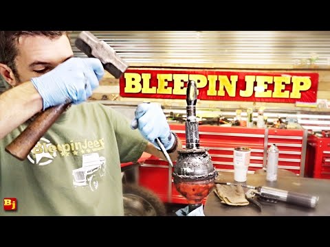 How To Rebuild an RCV Axle Shaft