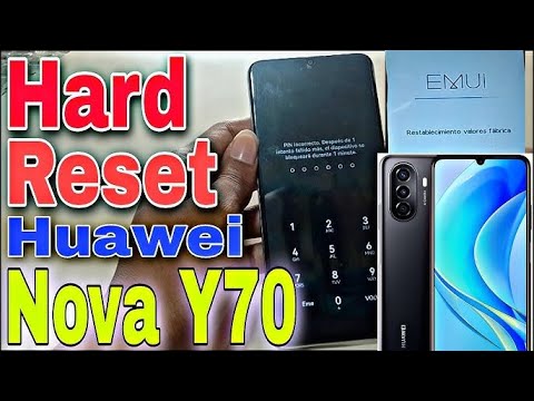 Huawei Nova Y70 (MGA LX9) Hard Reset | Huawei Nova Y70 Factory Reset/Pattren/Pin Unlock Without PC