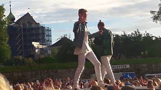 Marcus &amp; Martinus Make You Believe In Love + Dance With You (Beginning of) Bergen August 2018