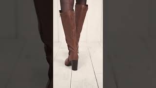 Stivali alti in vera pelle De Caro Calzature