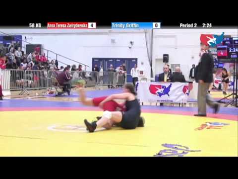 WM 58 KG - Anna Teresa Zwirydowska vs. Trinity Griffin
