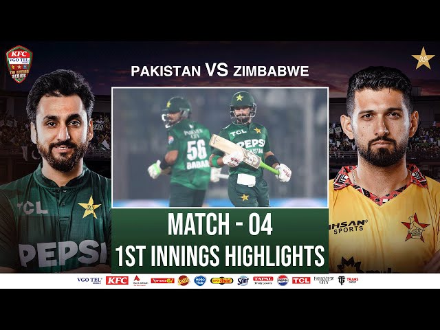 1st Innings Highlights | Pakistan vs Zimbabwe | Match 04 | Tri Nation Series | PCB | M2T1U