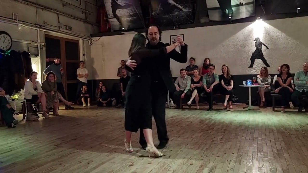 Aline DE LUCA et Alexis RODRIGUEZ - Tristeza criolla - D'Agostino Vargas - Lyon milonga la Cachila