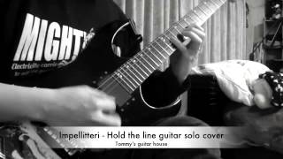 Impellitteri - Hold the line guitar solo licks by Tommy