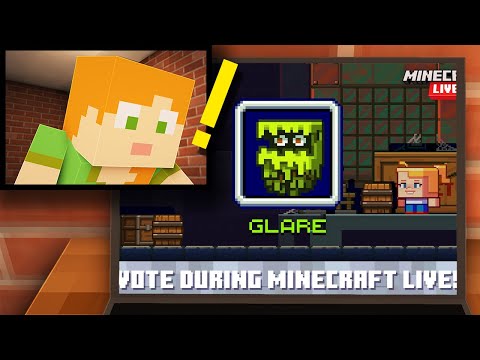 Ethobot - Minecraft GLARE - Mob Vote 2021 #shorts