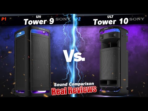 Sony ULT Tower 9 ULT1 LDAC VS Sony ULT Tower 10 ULT1 AAC Sound Comparison