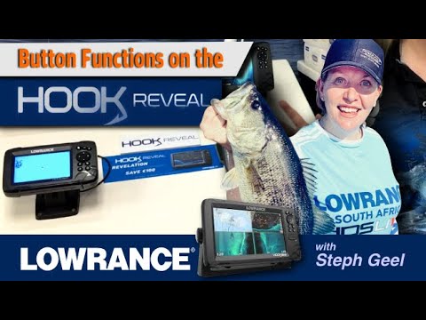 Using your HOOK Reveal buttons effectively - Steph Geel @LowranceSouthAfrica