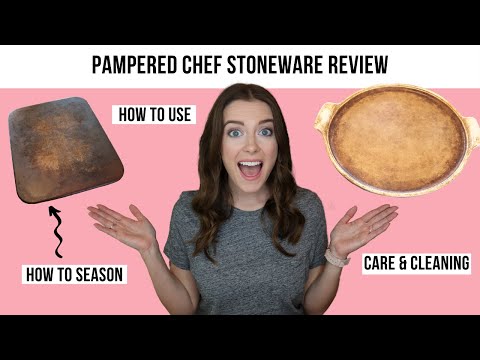 Pampered Chef Stoneware Review | Care, Cleaning, How to Use