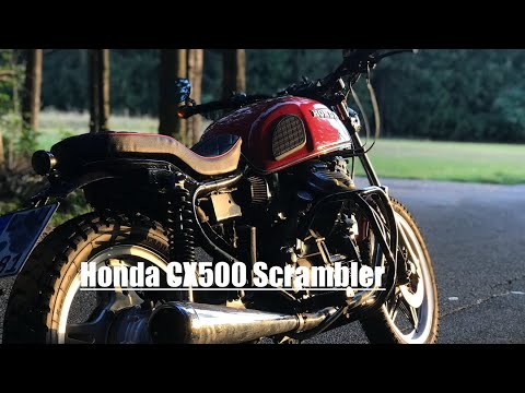Meine Honda CX500 Scrambler Umbau von 1980