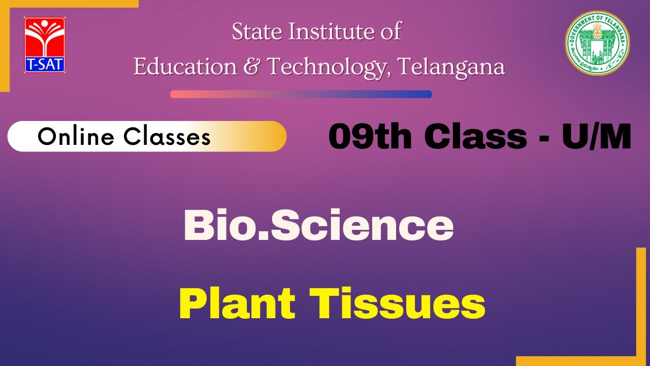 IX Class (U/M) || Bio.Science - Plant Tissues