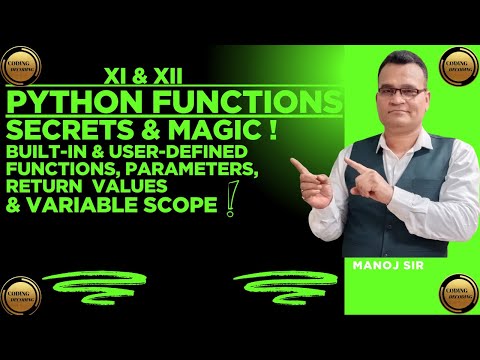 Python Functions Full Course Learn With Practical Parameters Return Values Arguments Scope