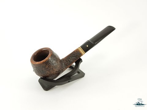 Savinelli Punto Oro Mister G Sandblasted Bulldog Diamond Shank (504) 6mm