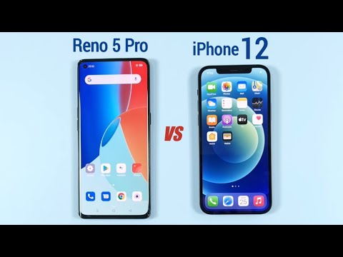 Oppo Reno 5 Pro 5G vs iPhone 12 Speed test & Camera Compare !