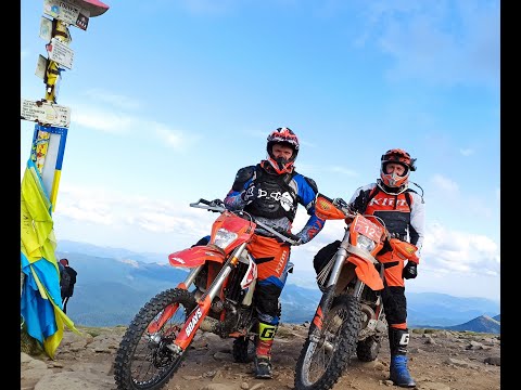 Ukraine carpathian mountains - Hard enduro - Petros - Goverla
