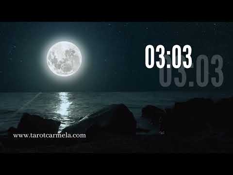 ⏰️ #HORA ESPEJO 03:03. Significado angelical 👼, numerología, Tarot y en el amor ❤️