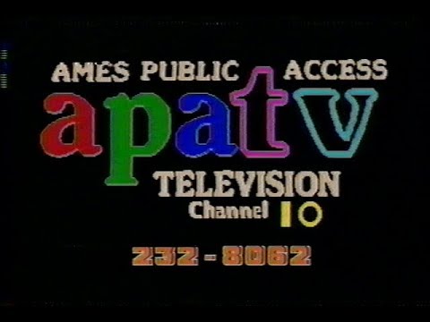 1996 Ames Iowa Public Access (Channel 10) TV Schedule