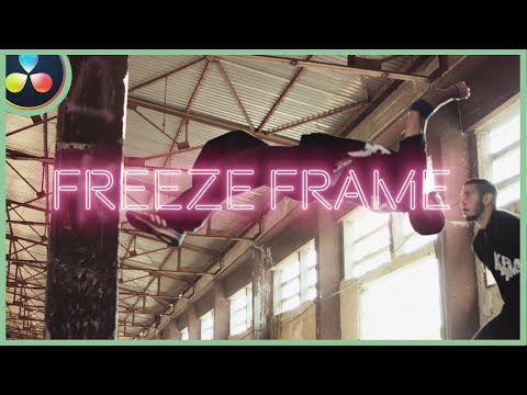 How To Make The Freeze Frame Effect | DaVinci Resolve 17 | Lazy Way