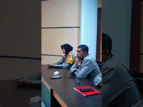 Polres Ternate Ikuti Anev Harian Unras Polda Jajaran via Zoom