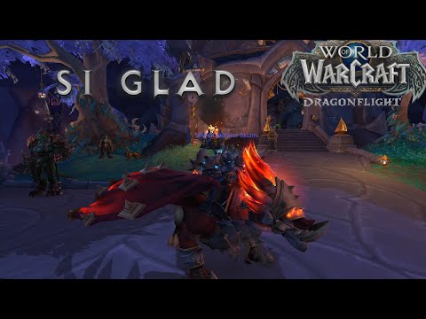 Ret is a better DK than DK... S1 Gladiator Mount Journey WoW Dragonflight World of Warcraft DF 10.1
