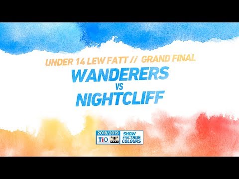 Wanderers vs Nightcliff: Grand Final - Under 14 Lew Fatt: 2018/19 TIO NTFL