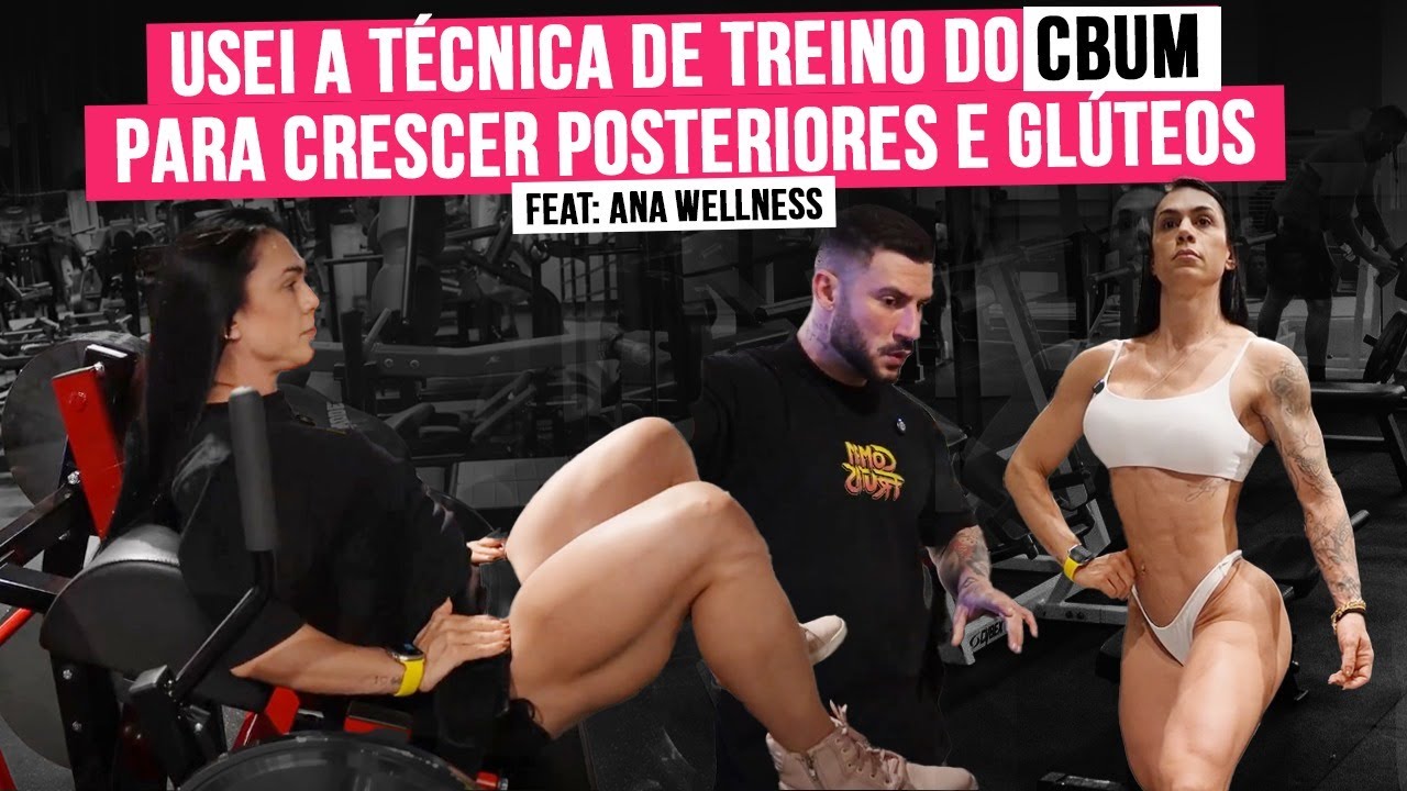 MUITA TÉCNICA E CARGA NO TREINO DE POSTERIORES E GLÚTEOS | Com Ana Paula Wellness