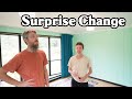 We Decided That You Were Right Surprise Bedroom Update Salvaged Mobile Home Rebuild