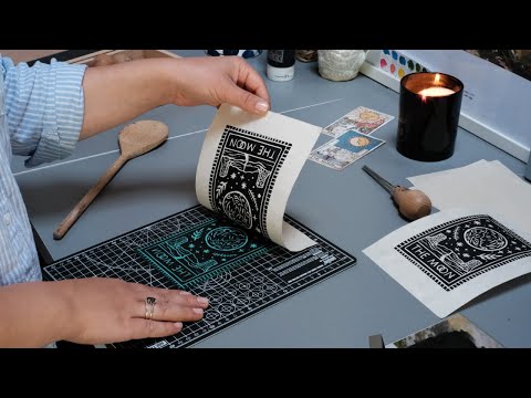Linocut Printmaking: The Process ❊ How To Make A Lino Print Step By Step ❊ Printmaking Tutorial
