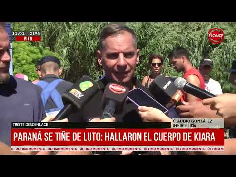 Kiara's body found, the girl who was being intensely searched for - ELONCE - 21/02/2026