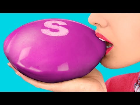 7 DIY Giant Candy vs Miniature Candy / Funny Pranks! Video