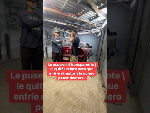 Le puse vinil transparente \ le quité un faro para que enfríe el motor y la quiero poner decreto