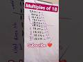 💬🎊 Multiples of 18 / 18 Multiples / First 10 Multiples of 18 #viral #shorts #multiples #trending