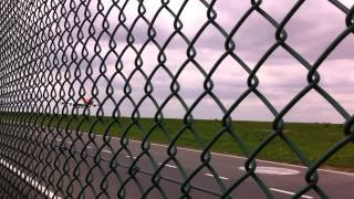 Landing with reverse Sound b747-400f TNT