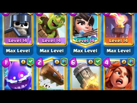 DESTROYING MID LADDER MENACES WITH LOG BAIT IN CLASH ROYALE!